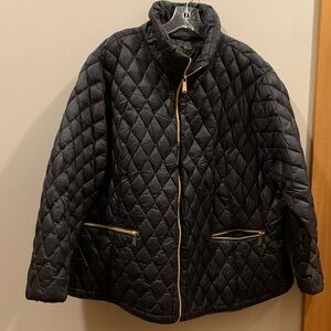 Michael Kors Black Quilted Puffer Jacket